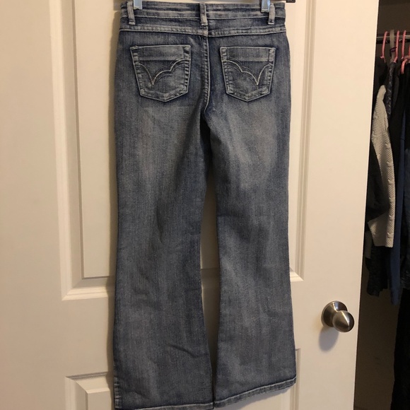 🌻3/$20🌻Charm Girls embellished flare jeans - Picture 2 of 5
